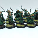 Warhammer Lord of the Rings: Lothlorien Wood Elf Warriors - Painted (BSC48)
