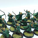 Warhammer Lord of the Rings: Lothlorien Wood Elf Warriors - Painted (BSC48)
