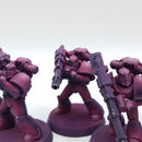 Warhammer Horus Heresy: Space Marine Lascannon Support Squad (BJ185)