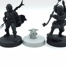 Star Wars Legion: Bounty Hunters Daimyo Boba Fett, Din Djarin and Grogu (AN042)