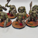 Warhammer 40k Ork Boys x10 - Painted AC040