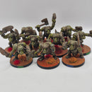 Warhammer 40k Ork Boys x10 - Painted AD062