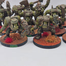 Warhammer 40k Ork Boys x10 - Painted AD062