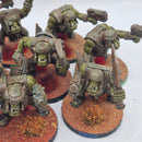Warhammer 40k Ork Boys x10 - Painted AD062
