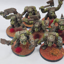 Warhammer 40k Ork Boys x10 - Painted AD062