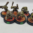 Warhammer 40k Ork Boys x10 - Painted AZ011