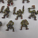 Warhammer 40k Ork Boys x10 - Painted - No Bases AF006