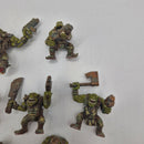 Warhammer 40k Ork Boys x10 - Painted - No Bases AF006