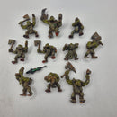 Warhammer 40k Ork Boys x10 - Painted - No Bases AT031