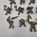 Warhammer 40k Ork Boys x10 - Painted - No Bases AT031