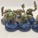 Warhammer 40k Ork Boys x10 - Painted BJ242