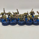 Warhammer 40k Ork Boys x10 - Painted AT016