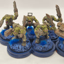 Warhammer 40k Ork Boys x10 - Painted AT016