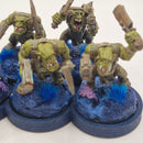 Warhammer 40k Ork Boys x10 - Painted AT016