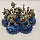 Warhammer 40k Ork Storm Boys - Converted - Painted AH163