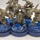 Warhammer 40k Ork Nobz - Converted from Black Orcs - Painted BA023