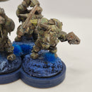 Warhammer 40k Ork Nobz - Converted from Black Orcs - Painted BA023