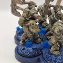 Warhammer 40k Ork Nobz - Converted from Black Orcs - Painted BA023