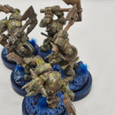 Warhammer 40k Ork Nobz - Converted from Black Orcs - Painted BA023