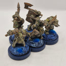 Warhammer 40k Ork Nobz - Converted from Black Orcs - Painted BA023