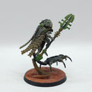 Warhammer 40k: Necron Cryptek Technomancer - Painted (AE202)
