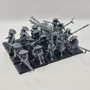 Warhammer the Old World Grand Cathay Peasant Levy Spearmen x20 BA096