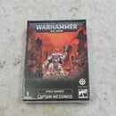Warhammer 40k Space Marines Captain Messinius - Black Library Model AY222