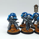 Warhammer Horus Heresy: Space Marines World Eaters MKIV Tactical Marines - Well Painted (AT227)