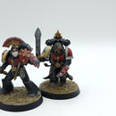 Warhammer Horus Heresy: Space Marines Dark Angels Characters - Well Painted (BJ166)
