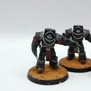 Warhammer Horus Heresy: Space Marines Cataphractii Terminators Old - Well Painted (AH200)