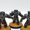 Warhammer Horus Heresy: Space Marines Cataphractii Terminators Old - Well Painted (AH200)