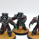Warhammer Horus Heresy: Space Marines Cataphractii Terminators Old - Well Painted (AH200)
