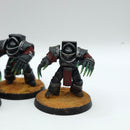 Warhammer Horus Heresy: Space Marines Cataphractii Terminators Old - Well Painted (AH200)