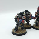 Warhammer Horus Heresy: Space Marines Dark Angels Dreadwing Interemptor Squad - Well Painted (AQ135)