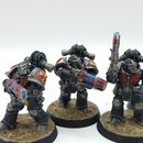 Warhammer Horus Heresy: Space Marines Dark Angels Dreadwing Interemptor Squad - Well Painted (AQ135)