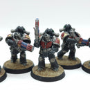 Warhammer Horus Heresy: Space Marines Dark Angels Dreadwing Interemptor Squad - Well Painted (AQ135)