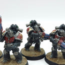 Warhammer Horus Heresy: Space Marines Dark Angels Dreadwing Interemptor Squad - Well Painted (AQ135)
