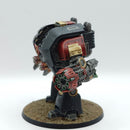 Warhammer Horus Heresy: Space Marines Dark Angels Resin Leviathan Dreadnought - Well Painted (BI202)