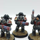 Warhammer Horus Heresy: Space Marines Dark Angels Dreadwing Interemptor Squad - Well Painted (AD206)
