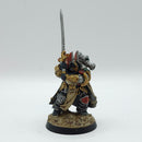 Warhammer Horus Heresy: Space Marines Dark Angels Corswain, Paladin of the Ninth Order - Well Painted (AT205)