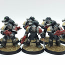 Warhammer Horus Heresy: Space Marines Dark Angels MKIII Tactical Marines Old - Well Painted (AZ099)