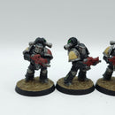 Warhammer Horus Heresy: Space Marines Dark Angels MKIII Tactical Marines Old - Well Painted (AZ099)