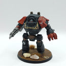 Warhammer Horus Heresy: Space Marines Dark Angels Contemptor Dreadnought - Well Painted (BJ241)