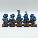 Warhammer Horus Heresy: Space Marines World Eaters MKIV Tactical Marines - Well Painted (AZ203)