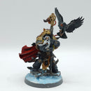 Warhammer 40k: Space Marine Space Wolves Njal Stormcaller - Painted (AH199)