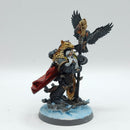 Warhammer 40k: Space Marine Space Wolves Njal Stormcaller - Painted (AH199)