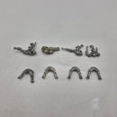 Warhammer the Old World Empire Pistoliers Bodies and Legs x4 - Metal BJ220