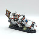 Warhammer 40k: Space Marines White Scars Bikes - Well Painted (AF066)