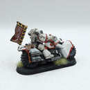 Warhammer 40k: Space Marines White Scars Bikes - Well Painted (AF066)