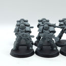 Warhammer Horus Heresy: Space Marines MKII Veterans with Disintegration Weapons (AQ136)